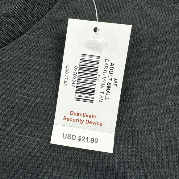 Star Wars Episode 1 Darth Maul Black T Shirt Size Small MAD Engine NWT Spencer’s - Picture 4 of 4